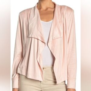 NWT Donna Karan vegan microsuede jacket XS